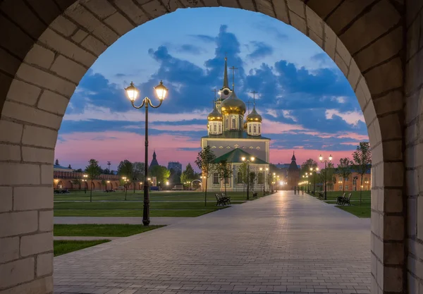 Uspenskin katedraali. Kremliin. Tula Cityssä. Venäjä — kuvapankkivalokuva