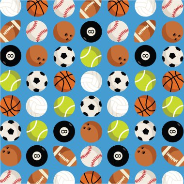 arka plan illüstrasyon izole mavi bir arka planda topları