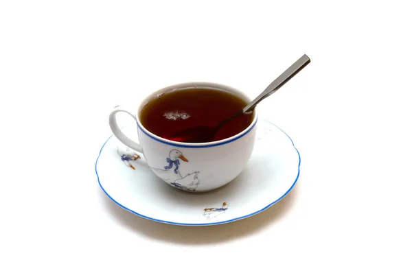 White tea cup — Stock Photo, Image