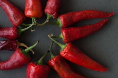 kırmızı sıcak biber güneş