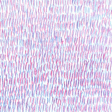 Kırmızı mavi doku. Renkli kurşun kalem ile dikey vuruş. El ile çizim. Arka plan için bir web sayfası, soyutlama, kumaş deseni.