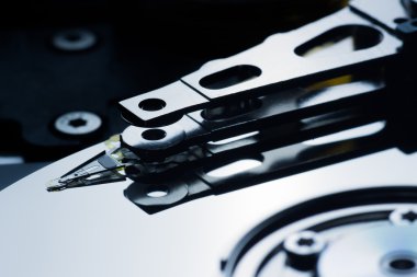 yakın çekim sabit disk