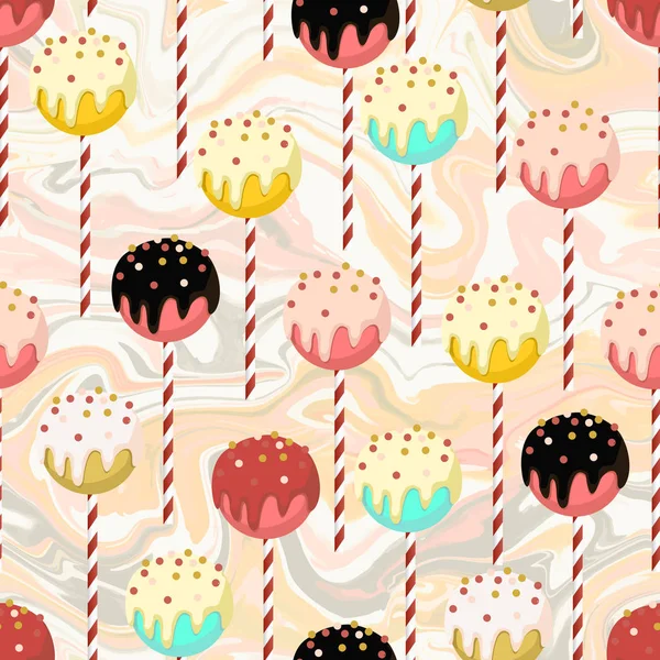 Candy seamless pattern — Stock Vector