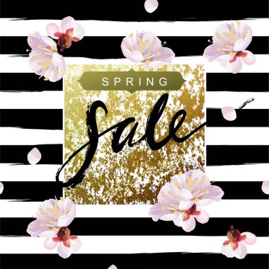 Bahar satış kartı yazı ile