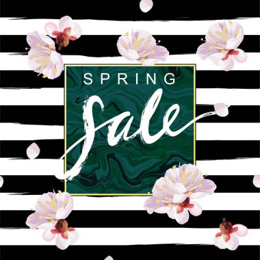 Bahar satış kartı yazı ile