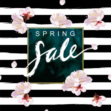 Bahar satış kartı yazı ile