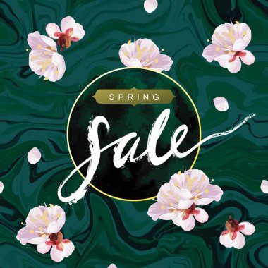 Bahar satış kartı yazı ile