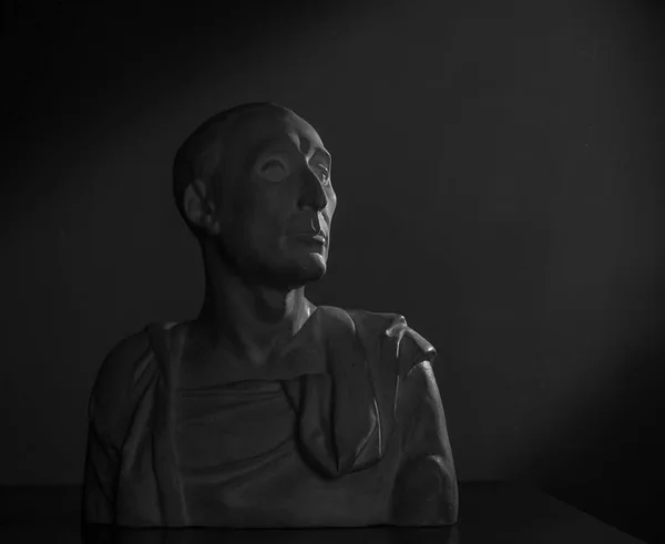 Busto de gesso de Uzun — Fotografia de Stock