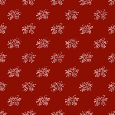 Dikişsiz desen vektör Noel ve mutlu yeni yıl