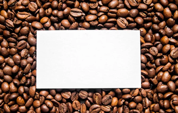 Mixture of different kinds of coffee beans. Coffee Background. — Stock Photo, Image