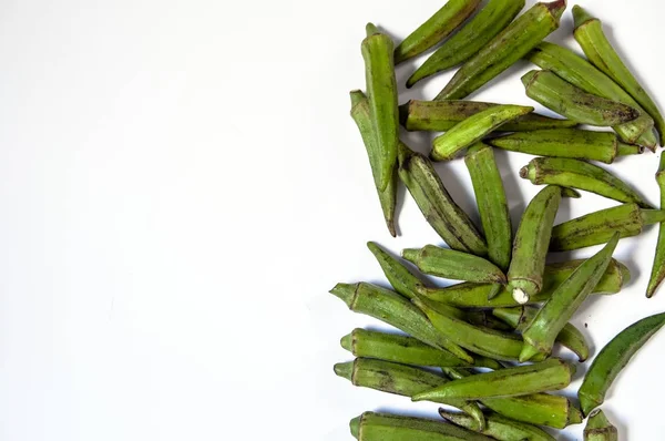 Jeune okra frais — Photo