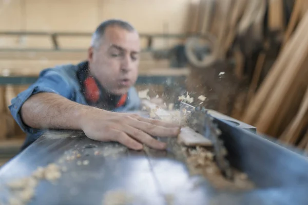 Lavorazione Falegnameria Macchine Lavorazione Del Legno Falegnameria — Foto Stock