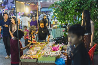 Angkor dostum. Kamphaeng Phet, Tayland - 4 Şubat 2017