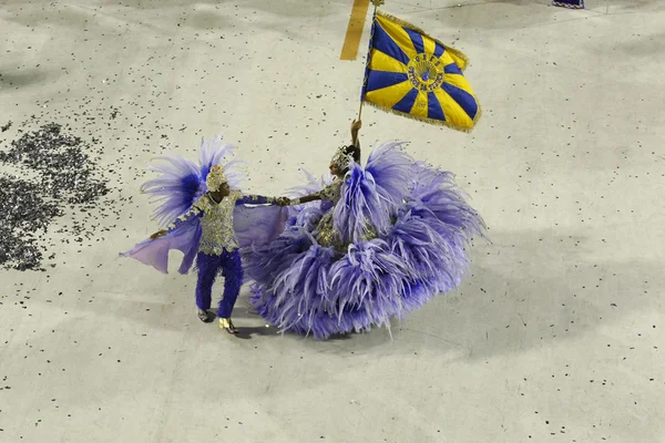 Samba okul sunuyu Sambodrome