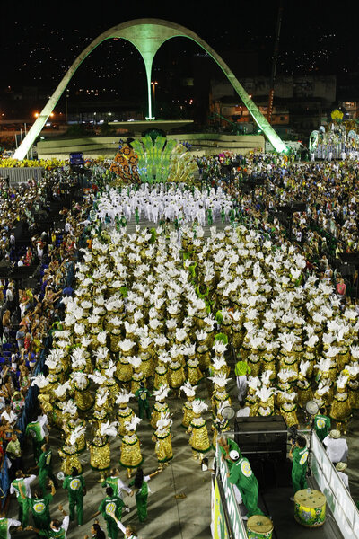 Презентация школы самбы на Самбодроме
