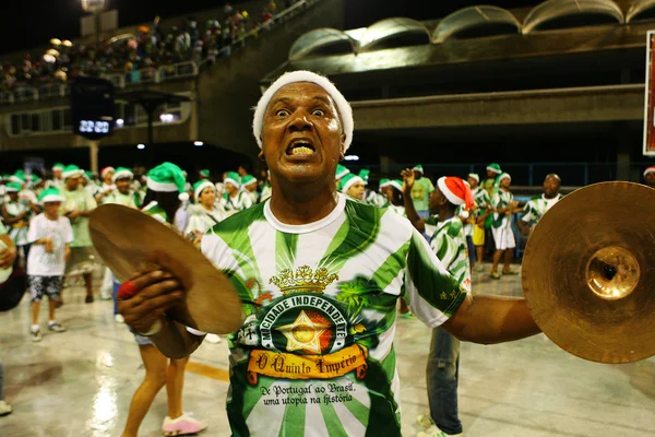 Samba okul sunuyu Show'da Sambodrome