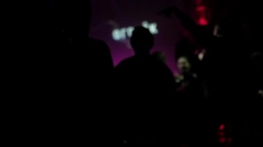 Partide Dans Eden İnsanların Siluetleri, Konserde Kalabalık Yapan Parti, Kulüpte Dans Eden Hippiler