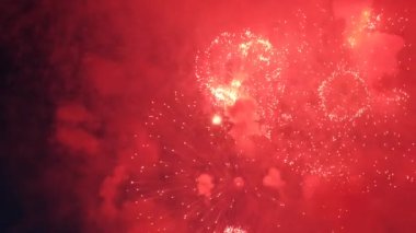 Tatil, Gece Renkli Havai fişekler