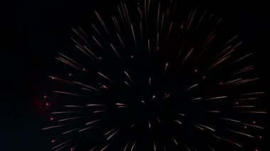 Tatil, Gece Renkli Havai fişekler