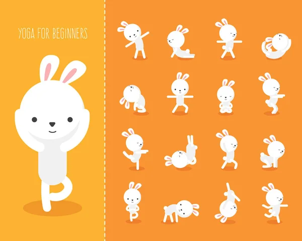 Yoga tavşan ile çocuklar için. Komik yoga