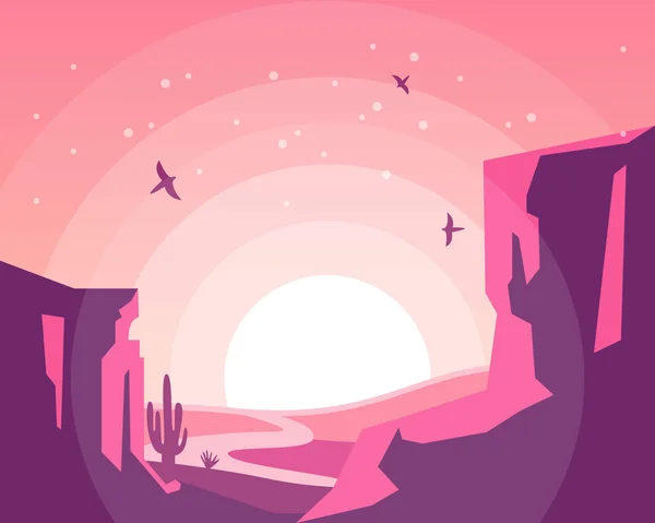 Vahşi batı manzarası