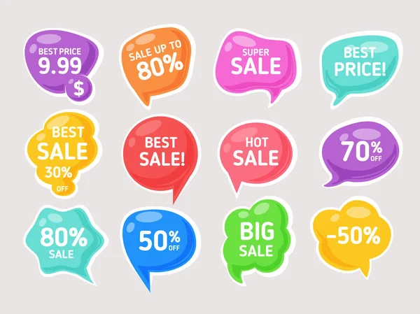 Parlak konuşma balonları satış için