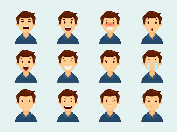 Adam emoji düz stil ayarla