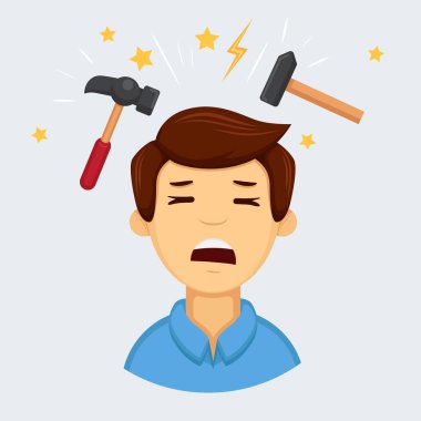 Baş ağrısı ya da migren emoji