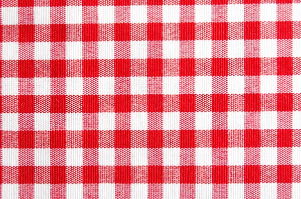 Masa örtüsü kırmızı beyaz desen