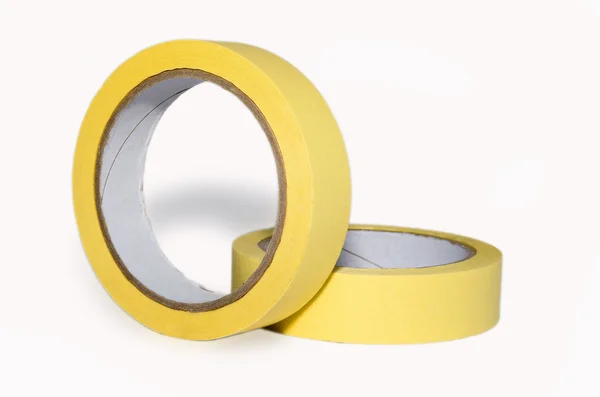 Kâğıt şerit beyaz izole