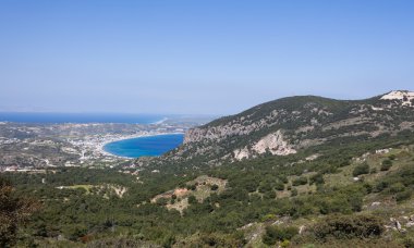 Kos Adası'nın panoramik görünüm