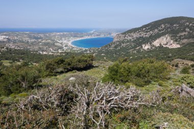 Kos Adası'nın anoramic görünümü