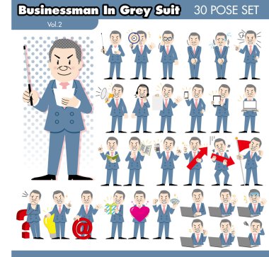 İşadamı gri suit2