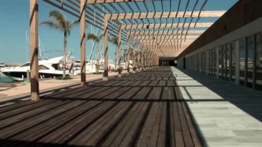 Pan limanın içinde Marina de las Salinas, San Pedro del Pinatar, Mucia, İspanya