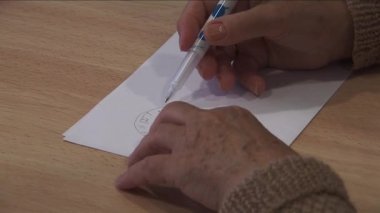 Nöbet çizerek bunama testi