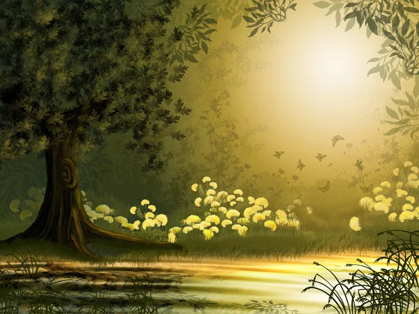 Glade dandelions ile