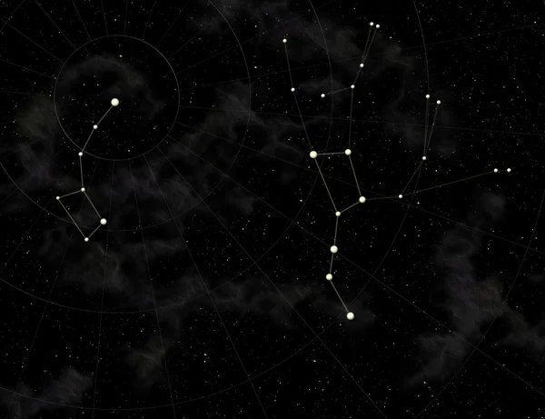 Büyük ve küçük ayı'yı.