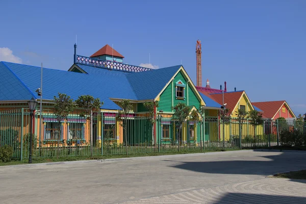 Fabulosas casas coloridas — Fotografia de Stock