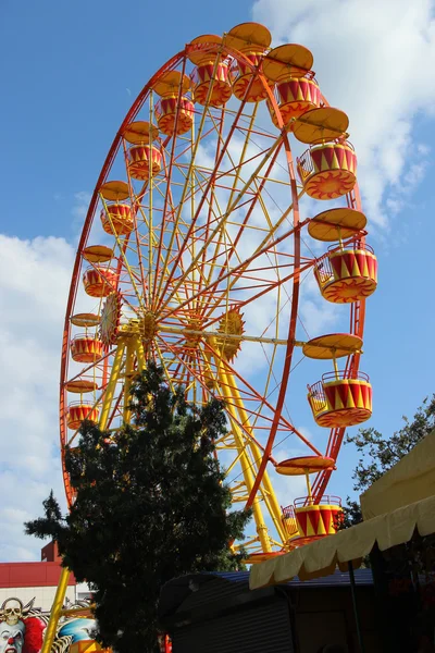 bir dönme dolap binmek