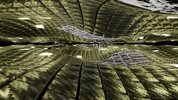 3D oluşturma, Bilim-Kurgu, Soyut doku tuğla blok arkaplanı