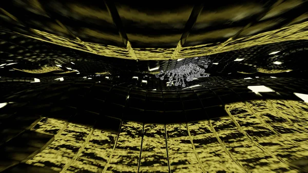 3D oluşturma, Bilim-Kurgu, Soyut doku tuğla blok arkaplanı