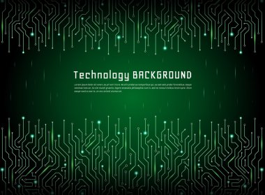 Teknolojik vektör arka plan
