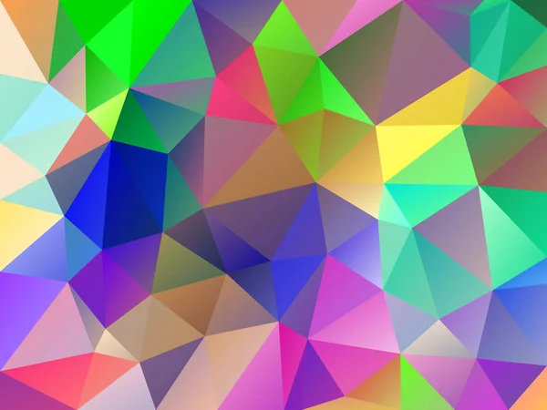 Polygonaler geometrischer Dreieck-Hintergrund — Stockvektor