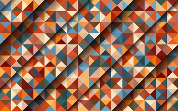 Vektor abstrakte Farbmosaik Hintergrund für Design-Broschüre — Stockvektor