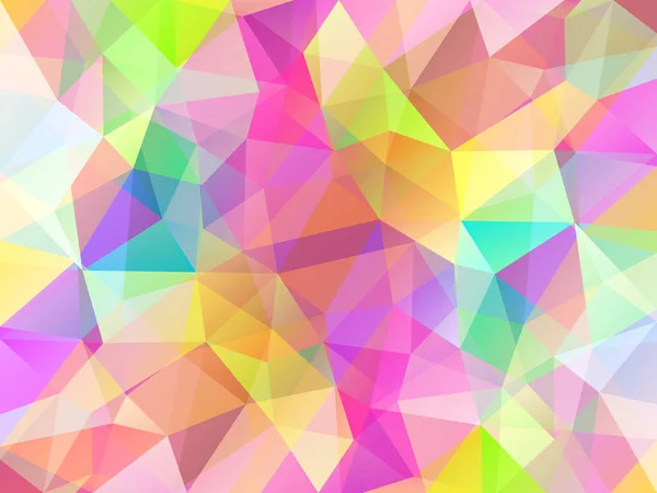 Polygonaler geometrischer Dreieck-Hintergrund — Stockvektor