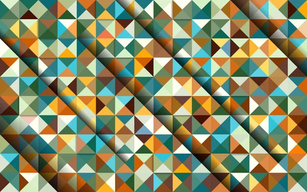 Vektor abstrakte Farbmosaik Hintergrund für Design-Broschüre — Stockvektor