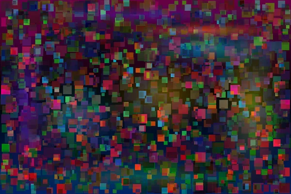 Antecedentes de fallos abstractos. Textura de ruido colorido cuadrado — Archivo Imágenes Vectoriales