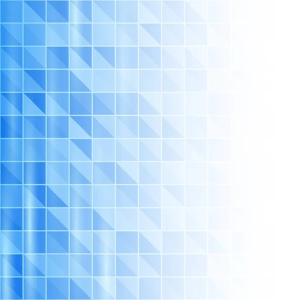 蓝色三角形与抽象背景. — 图库矢量图片