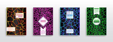 Yüzey geometrik desen degradeler.