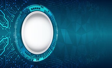 Soyut fütüristik teknoloji geçmişi. Yüksek teknoloji küresel iletişim.